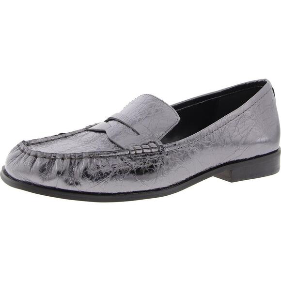 Michael Kors Women's Carlson Loafer Gunmetal EU 39 US 9 - Picture 1 of 6